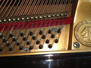 Before Piano Cleaning